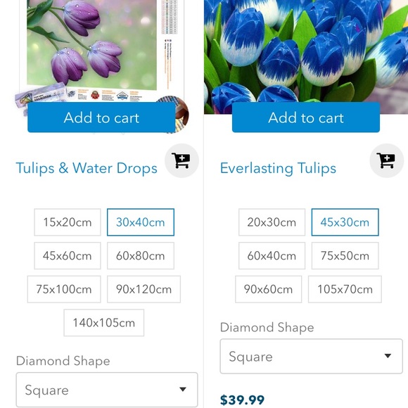 Paint by diamond- full kit - Picture 2 of 2